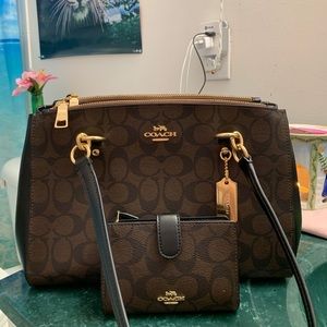 Coach purse etta carryrall